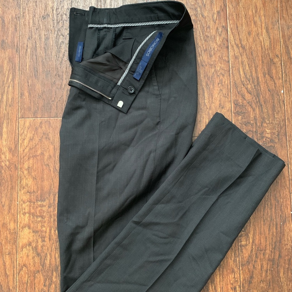 Bonobos Men’s 32x34 Slim Fit Dress Pants 100% Wool